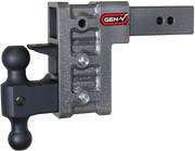 GEN-Y Hitch MEGA-DUTY 2.5" Shank 6" Drop 3K TW 21K Hitch & GH-061 Dual-Ball & GH-062 Pintle Lock