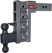 GEN-Y Hitch MEGA-DUTY 2.5" Shank 9" Drop 3K TW 21K Hitch & GH-061 Dual-Ball & GH-062 Pintle Lock