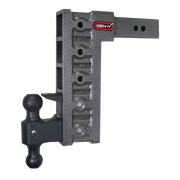 GEN-Y Hitch MEGA-DUTY 2.5" Shank 12" Drop 3K TW 21K Hitch & GH-061 Dual-Ball & GH-062 Pintle Lock
