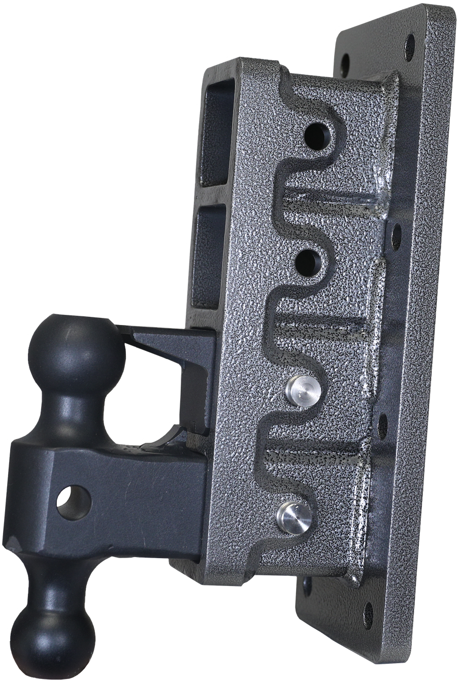 GEN-Y Hitch MEGA-DUTY 2.5" Bolt-On 9" Drop 3K TW 21K Hitch & GH-061 Dual-Ball & GH-062 Pintle Lock