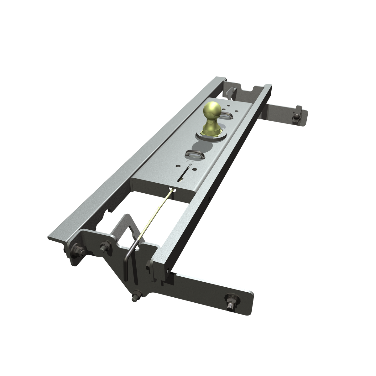 B&W Turnoverball Kit - 2007-2018 Chevrolet & GMC 1500 Short Bed Trucks with Fully Boxed Frame - Part GNRK1057