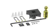 B&W Turnoverball One-Piece Kit For Flatbeds - Flatbed Kit 6" x 8" - 1/2" Plate - 1/8" Socket Top Stick Out - Part GNRK1500