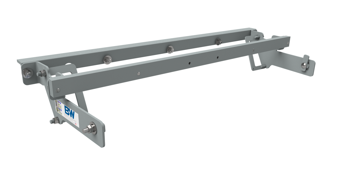 B&W Turnoverball Mounting Kit - 2007-2018 Chevrolet & GMC 1500 Short Bed Trucks with Fully Boxed Frame - Part GNRM1057