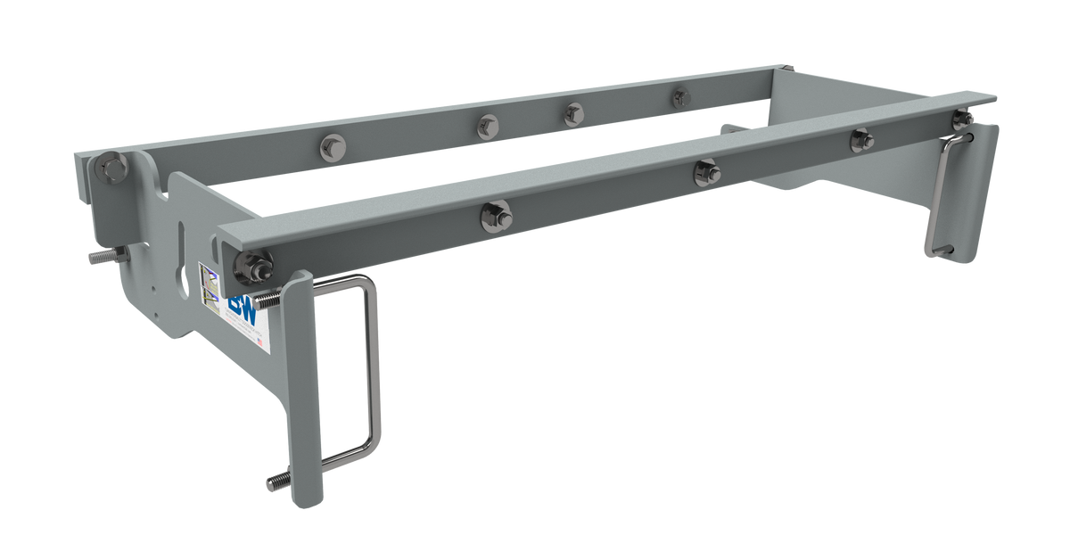 B&W Turnoverball Mounting Kit - 2006-2012 Dodge/Ram 1500, 2500, & 3500 Mega-Cab Trucks - Part GNRM1308