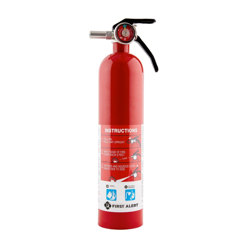 First Alert Garage Fire Extinguisher UL Rated 10-B:C FE10GR (GARAGE10)