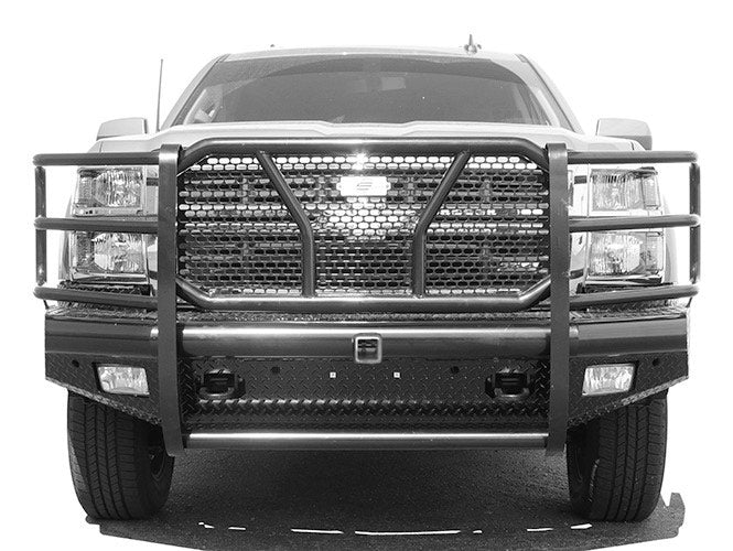 Steelcraft HD Front Bumper Replacements - Black - 2014-2018 Chevy Silverado 1500 / 2019 Silverado 1500 LD Classic (HD10420R)