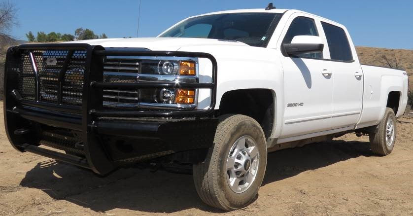 Steelcraft HD Front Bumper Replacements - Black - 2015-2019 Chevy Silverado 2500/3500 (HD10440R)