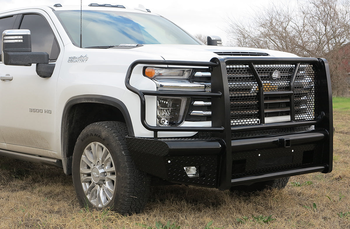 Steelcraft HD Front Bumper Replacements - Black - 2020-2023 Chevy Silverado 2500/3500 (HD10447RC)