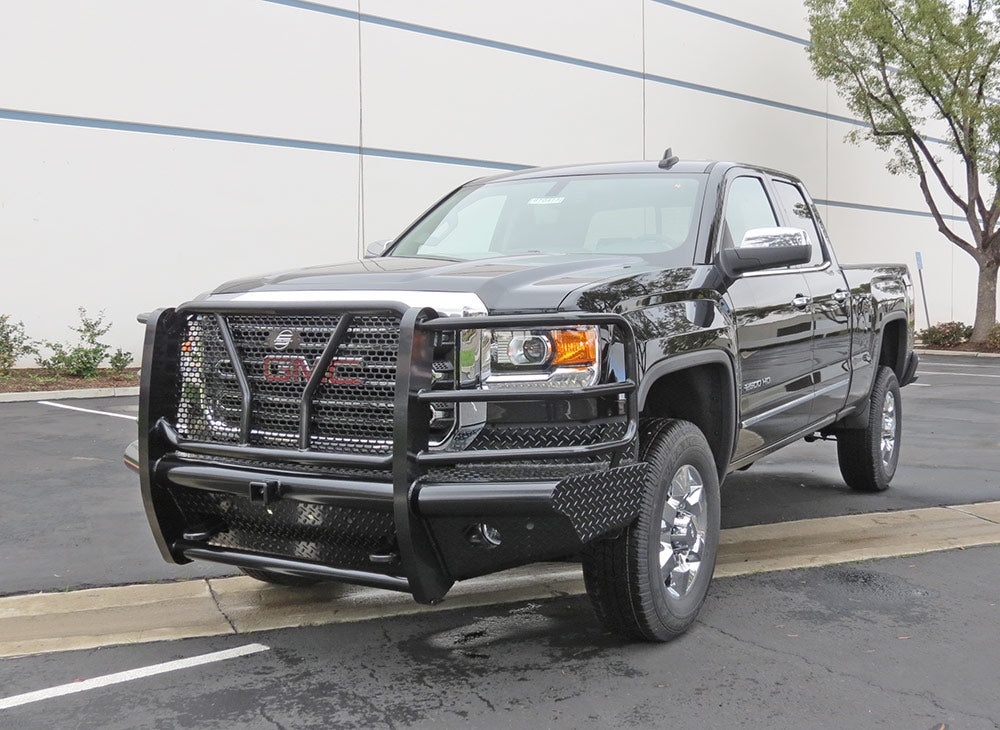 Steelcraft HD Front Bumper Replacements - Black - 2015-2019 GMC Sierra 2500/3500HD (HD10460R)