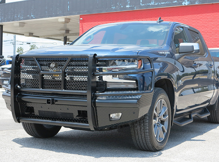 Steelcraft HD Front Bumper Replacements - Black - 2019-2021 Chevy Silverado 1500, 2022 Silverado 1500 LTD classic (HD10490RC)