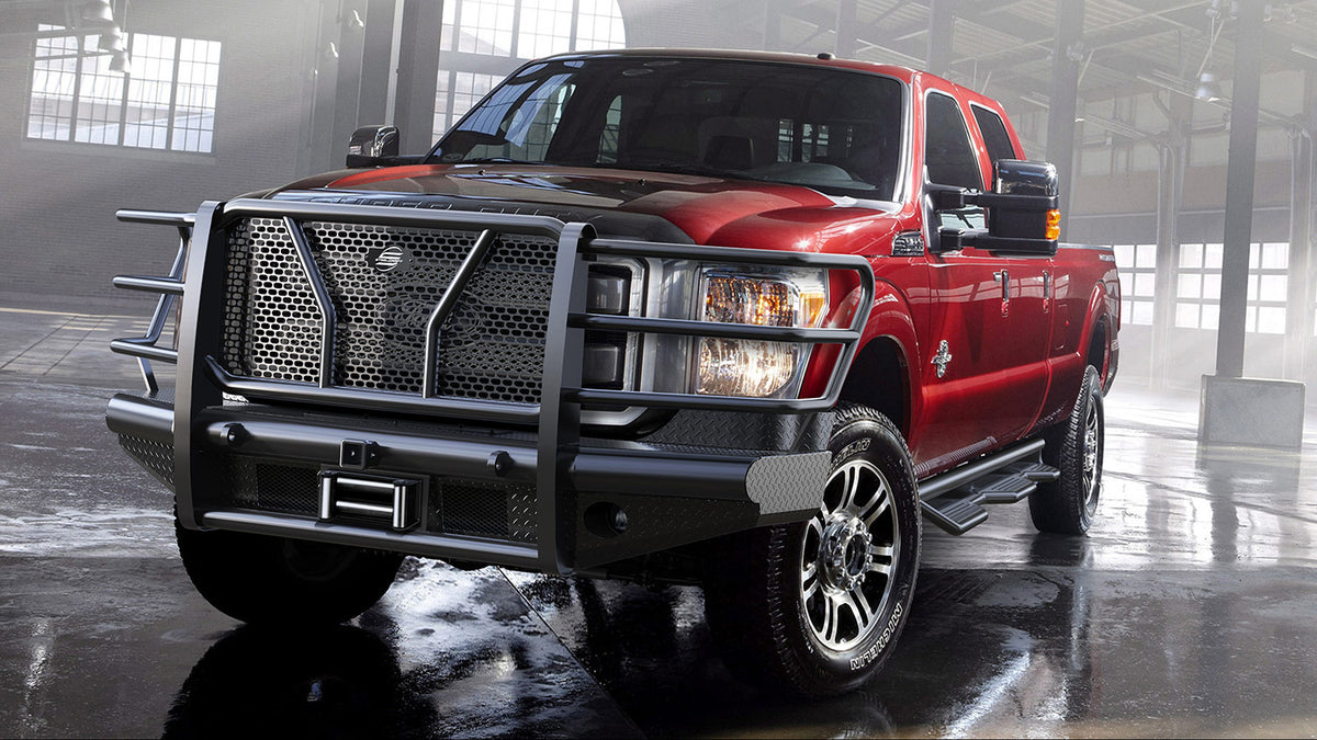 Steelcraft HD Front Bumper Replacements - Black - 2014-2016 Ford Super Duty (HD11370RW)