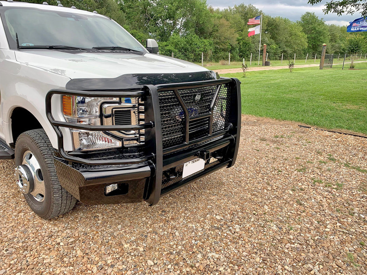 Steelcraft HD Front Bumper Replacements - Black - 2017-2022 Ford Super Duty (HD11380RCC)
