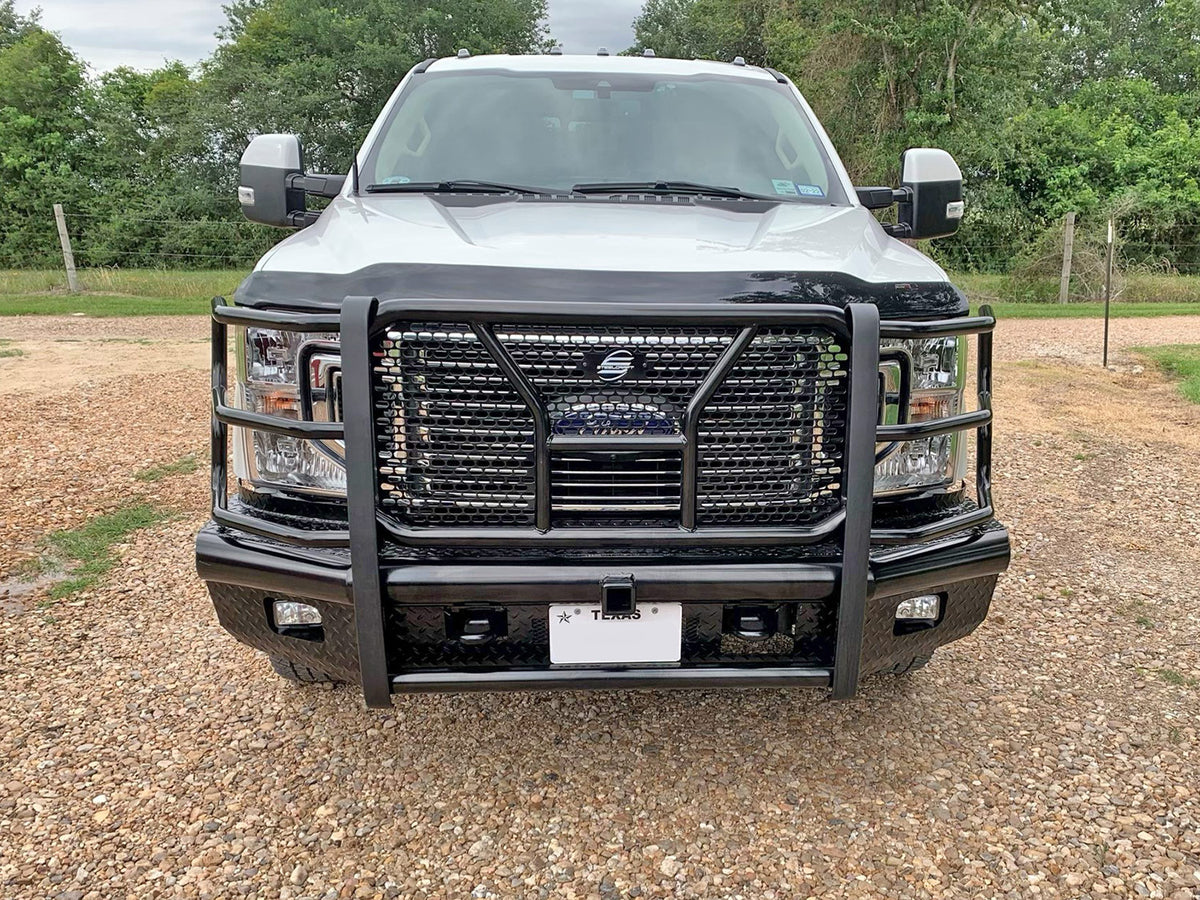 Steelcraft HD Front Bumper Replacements - Black - 2017-2022 Ford Super Duty (HD11380RCC)