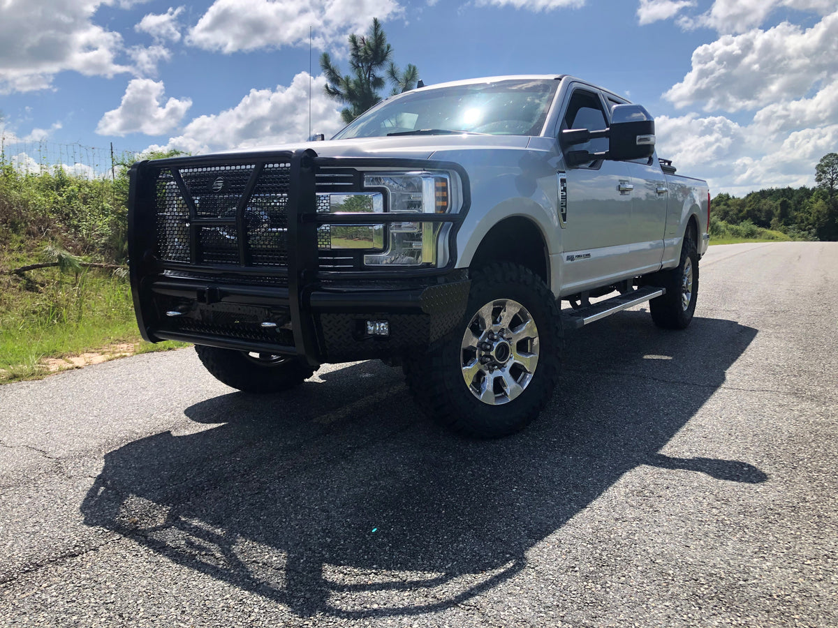 Steelcraft HD Front Bumper Replacements - Black - 2017-2022 Ford Super Duty (HD11380RCC)