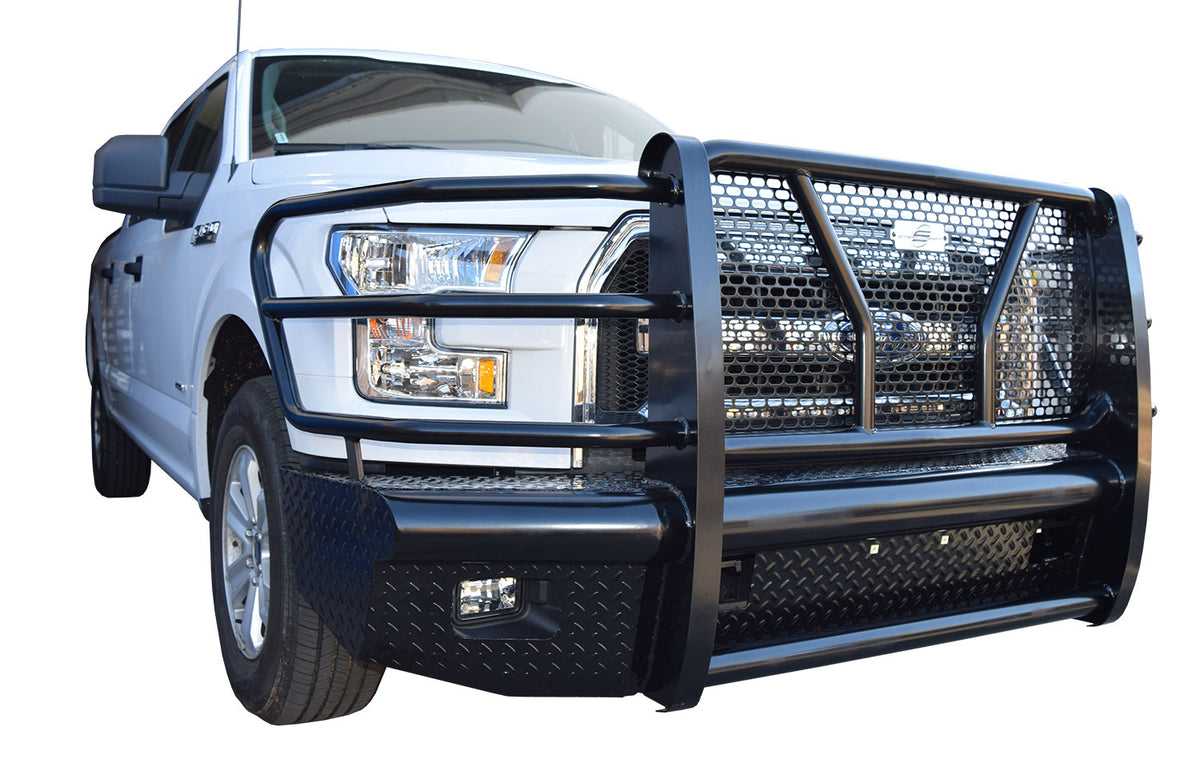 Steelcraft HD Front Bumper Replacements - Black - 2015-2017 Ford F150 (HD11410RCC)