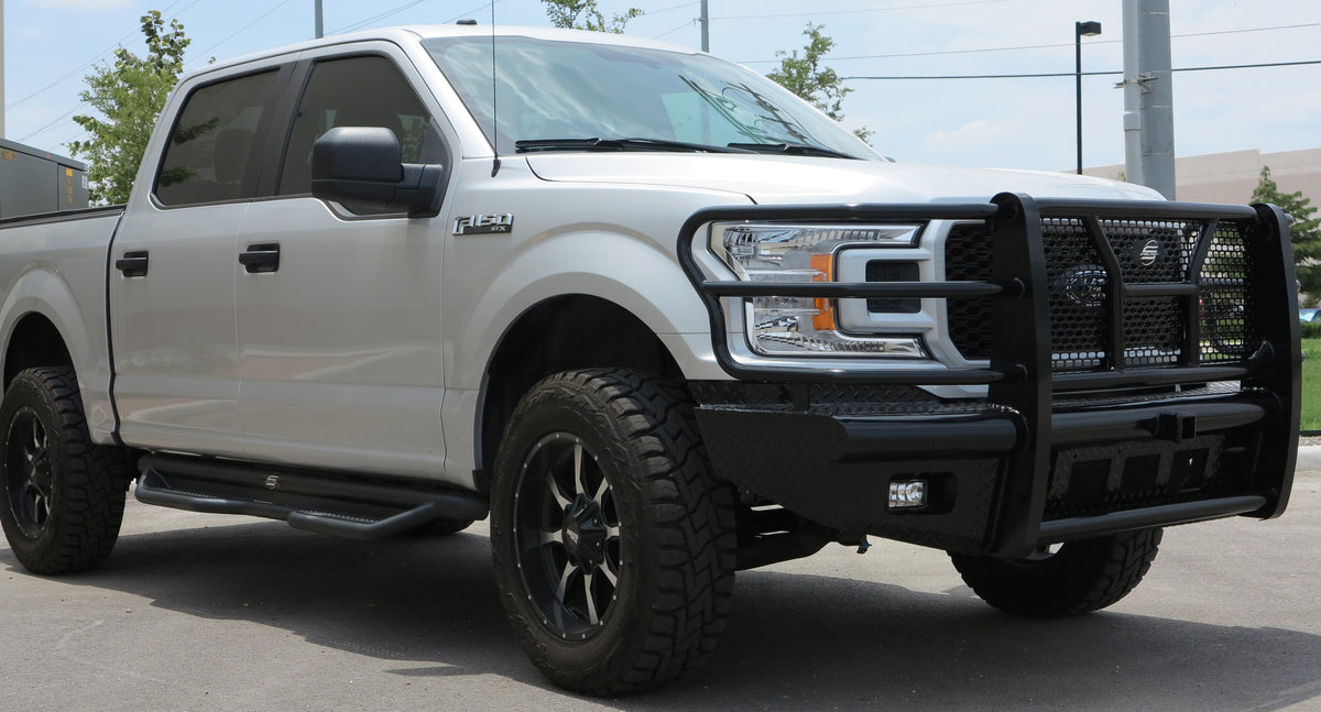 Steelcraft HD Front Bumper Replacements - Black - 2018-2020 Ford F150 (HD11420RCC)