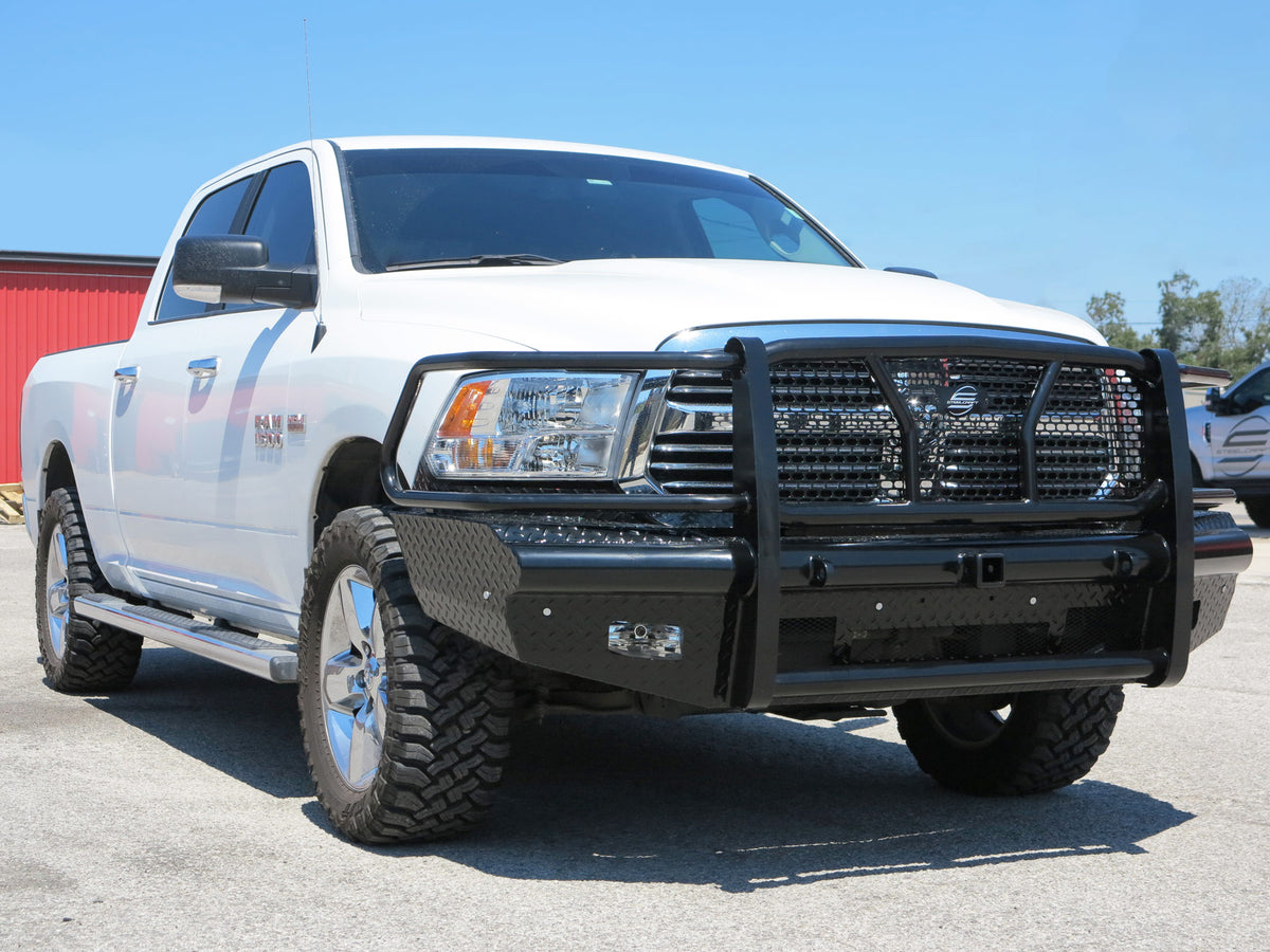 Steelcraft HD Front Bumper Replacements - Black - 2014-2018 Dodge Ram 1500 / 2019-2024 Ram 1500 Classic (Excludes Rebel and Warlock) (HD12250R)