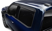 Husky Liners Low Profile Ventvisor Deflector; Smoke; Outside Mount; 4 pc. - 2007-2017 Jeep Wrangler / 2018 Jeep Wrangler JK - Part 2854034