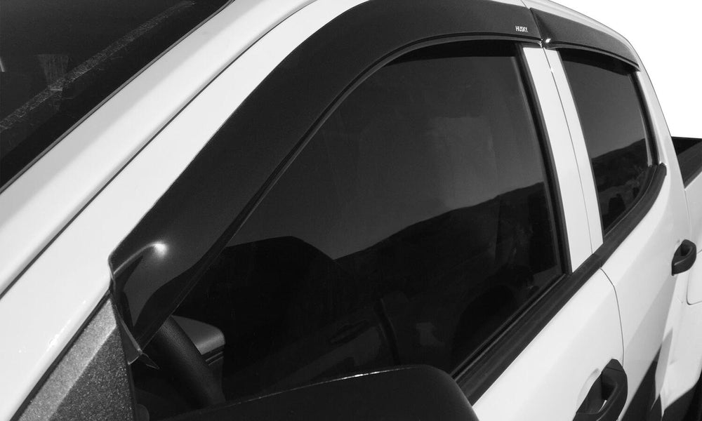 Husky Liners Low Profile Ventvisor Deflector; Smoke; Outside Mount; 4 pc. - 2022-2026 Jeep Grand Wagoneer - Part 2854155