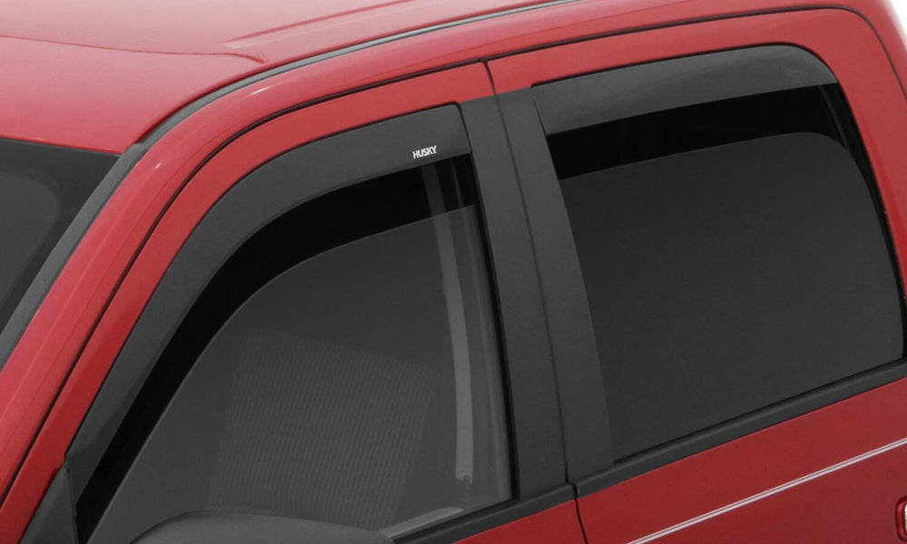 Husky Liners Low Profile Ventvisor Deflector; Smoke; In-Channel Mount; 4 pc. - 2019-2026 Ram 1500 - Part 2864081
