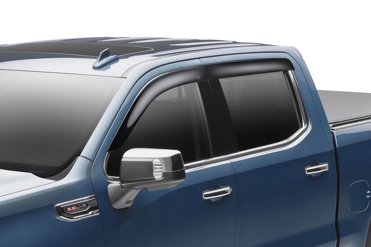 Husky Liners Low Profile Ventvisor Deflector; Smoke; Outside Mount; 4 pc. - 2017-2026 Honda Ridgeline - Part 2854151
