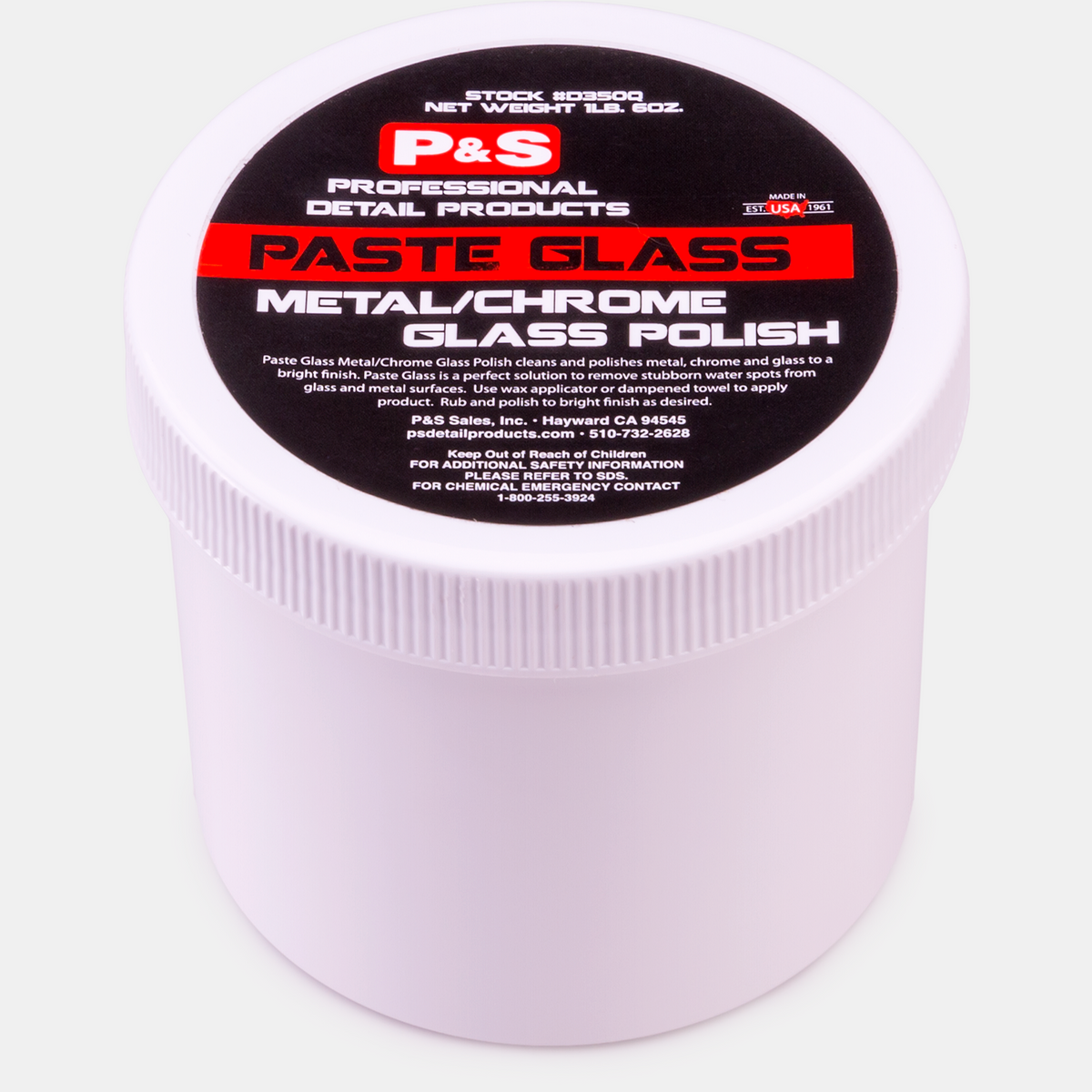 Paste Glass & Chrome - 21 oz