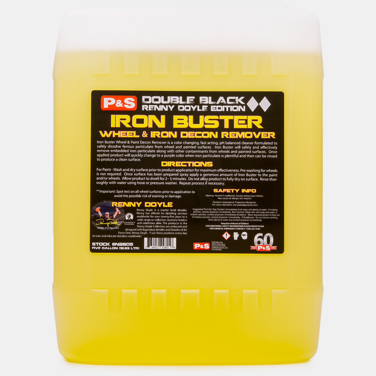 Iron Buster Wheel & Paint Decon Remover - 5 Gallon