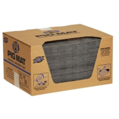 PIG Mat Universal Medium-Weight Absorbent Pads, 15 in x 20 in, 100 Count