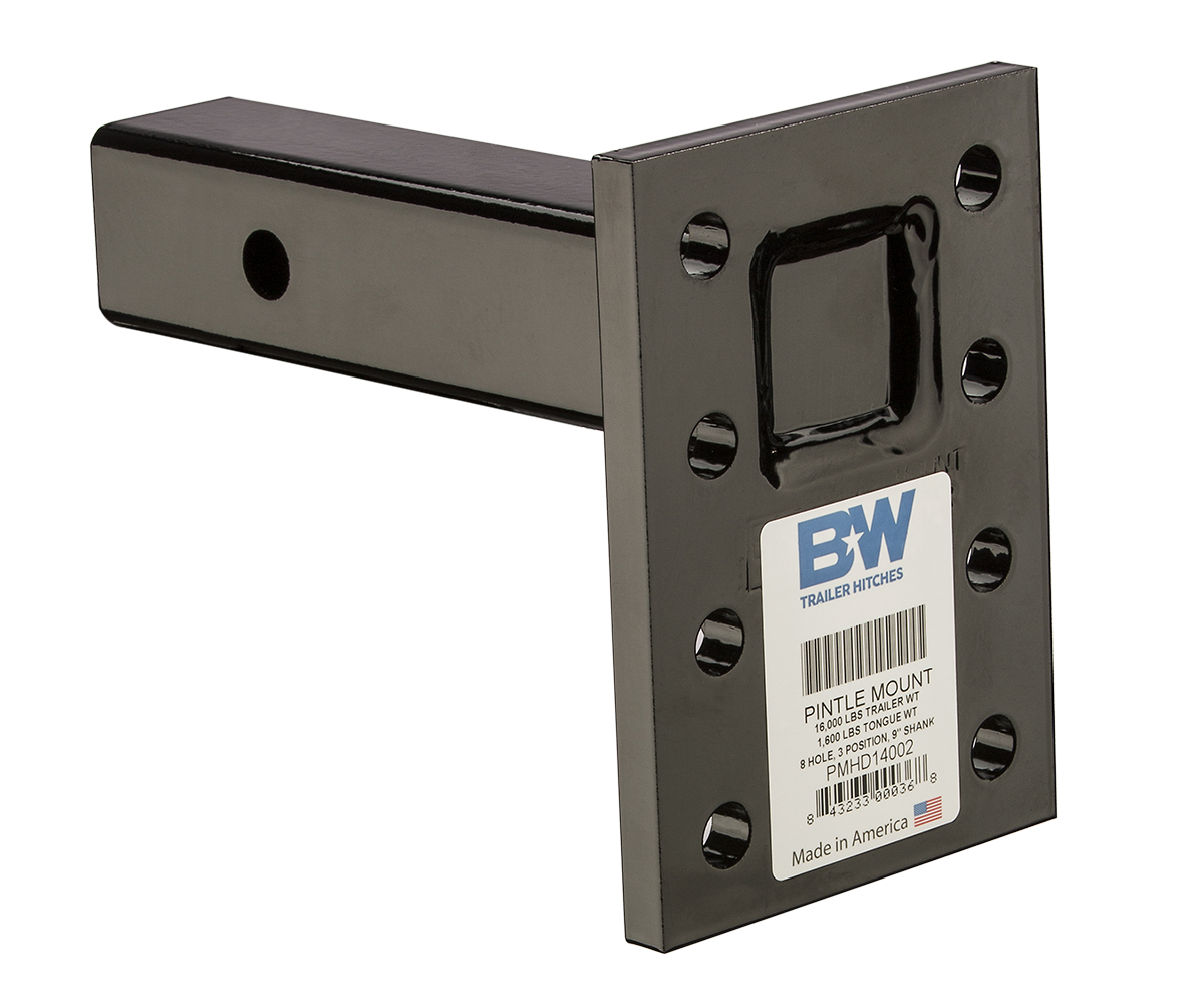 B&W Pintle Mount 16K 8 Hole - Part PMHD14002