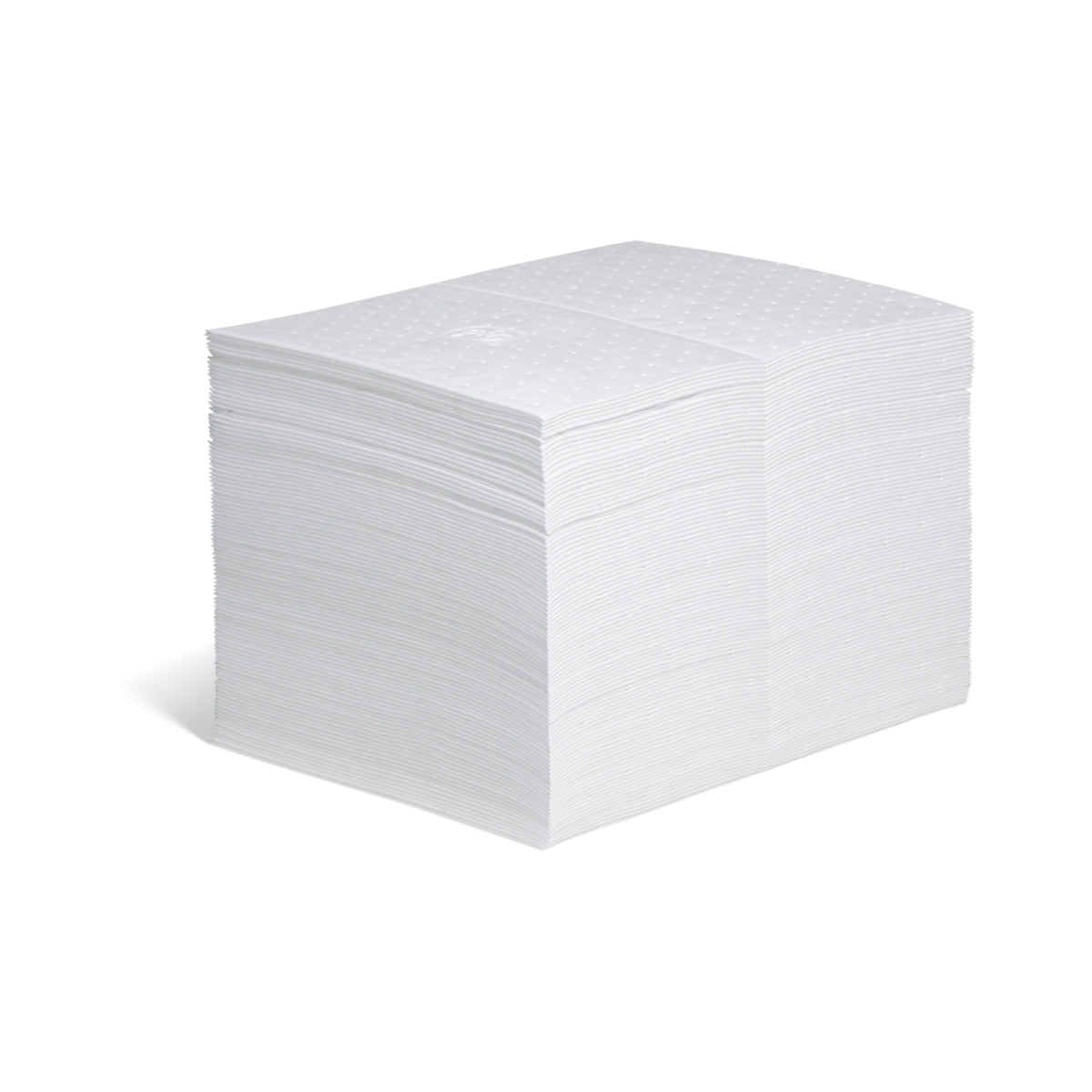 PIG Oil-Only Heavy-Weight Absorbent Mat Pads, 100 Count