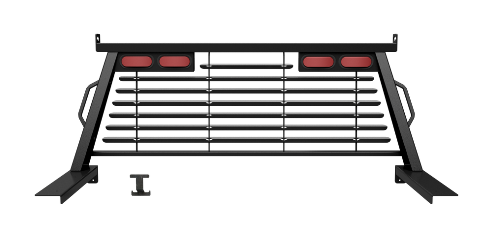B&W Cab Protector, Black - 1999-2016 Ford F250 & F350 Super Duty Trucks - Part PUCP7500BA