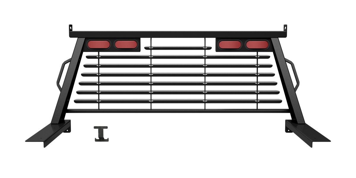 B&W Cab Protector, Black - 1999-2016 Ford F250 & F350 Super Duty Trucks - Part PUCP7500BA