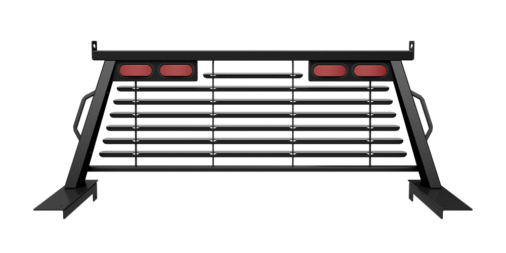 B&W Cab Protector, Black - 2017-2026 Ford F250 & F350 Super Duty Trucks - Part PUCP7502BA
