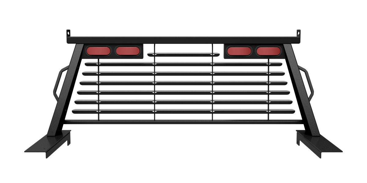 B&W Cab Protector, Black - 2017-2026 Ford F250 & F350 Super Duty Trucks - Part PUCP7502BA
