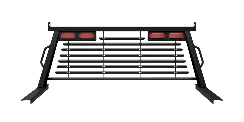 B&W Cab Protector, Black - 2002-2008 Dodge 1500 Trucks - Part PUCP7520BA