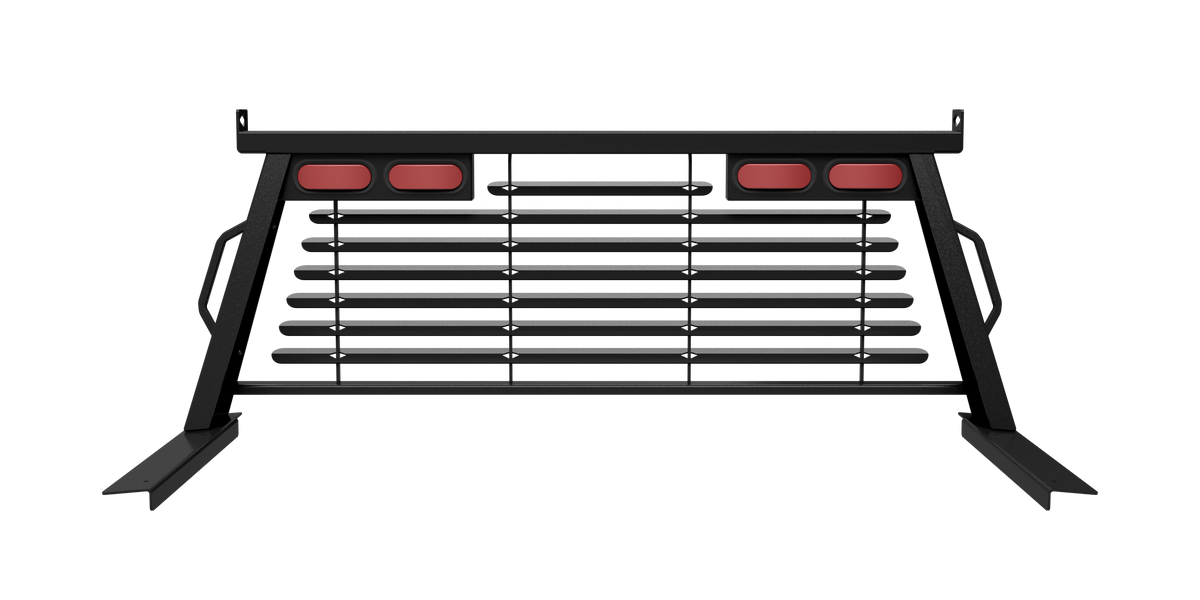 B&W Cab Protector, Black - 2002-2008 Dodge 1500 Trucks - Part PUCP7520BA