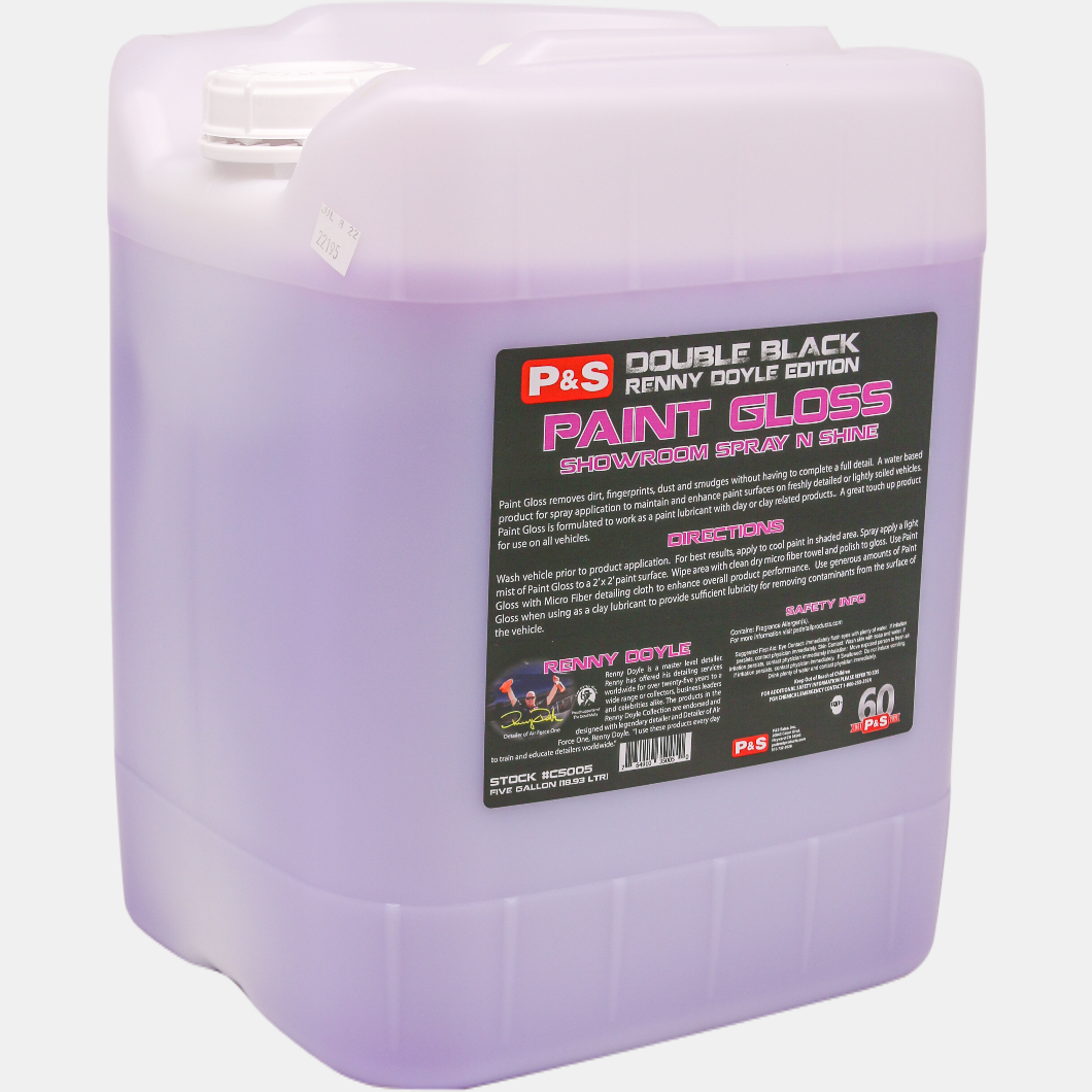 Paint Gloss Showroom Spray N Shine - 5 Gallon