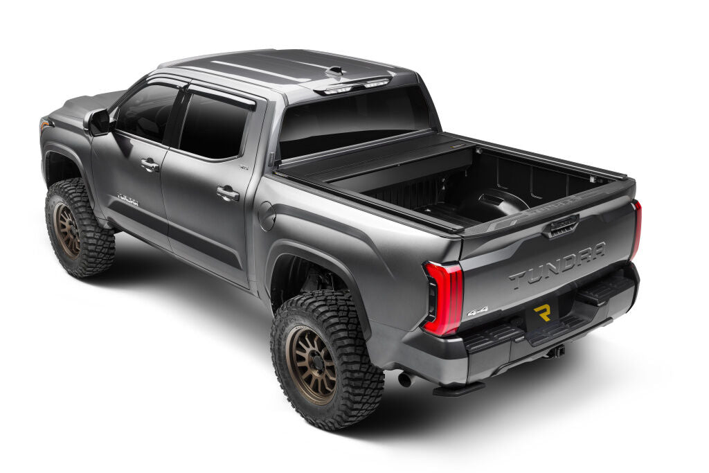 EQ Retractable Tonneau Cover - 2022-2023 Nissan Frontier Crew Cab 5' Bed with or without Utili-Track System without Stake Pockets