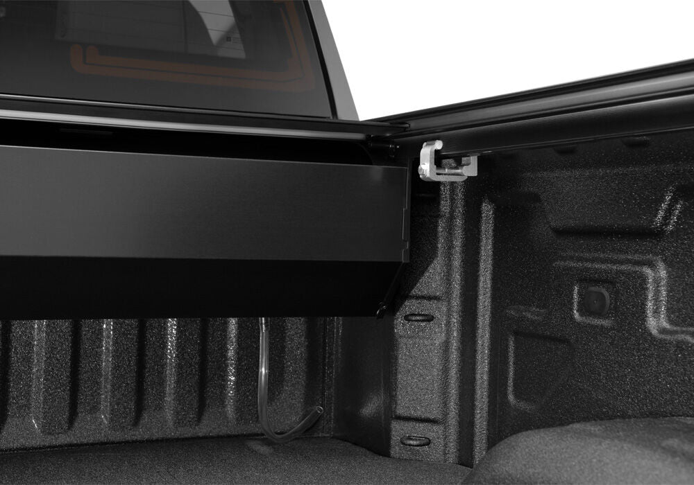 RetraxOne MX Retractable Tonneau Cover - Matte One Piece Polycarbonate Finish - 2020-2027 Chevy Silverado/GMC Sierra 2500 HD/3500 HD 6' 9" Bed without Stake Pockets - Standard Rails
