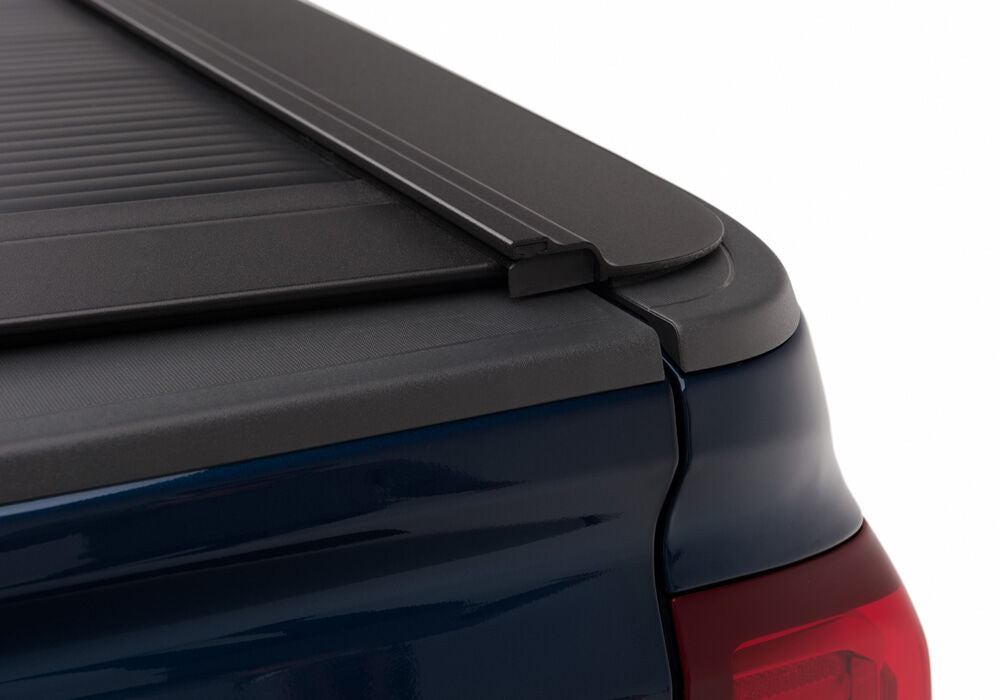 RetraxOne MX Retractable Tonneau Cover - Matte One Piece Polycarbonate Finish - 2014-2018 (2019 Legacy/Limited) Chevy Silverado/GMC Sierra 1500/2015-2019 2500 HD/3500 HD 6' 6" Bed - Wide Retrax Rails