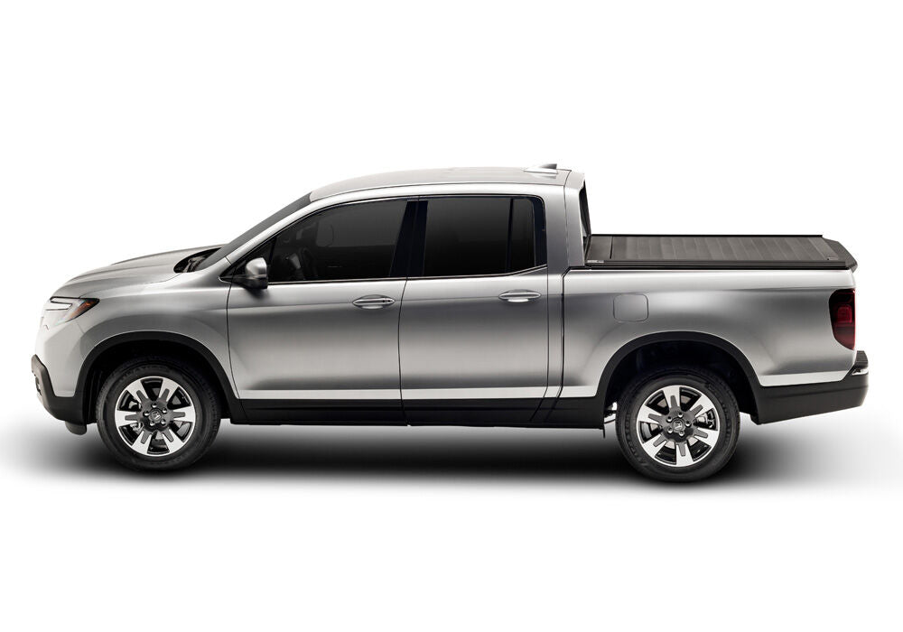 RetraxOne MX Retractable Tonneau Cover - Matte One Piece Polycarbonate Finish - 2017-2025 Honda Ridgeline without Stake Pockets