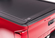 RetraxOne MX Retractable Tonneau Cover - Matte One Piece Polycarbonate Finish - 2007-2021 Toyota Tundra CrewMax 5' 6" Bed without Deck Rail System without Stake Pockets without Trail Special Edition Storage Boxes