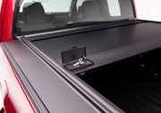 RetraxOne MX Retractable Tonneau Cover - Matte One Piece Polycarbonate Finish - 2007-2021 Toyota Tundra CrewMax 5' 6" Bed without Deck Rail System without Stake Pockets without Trail Special Edition Storage Boxes