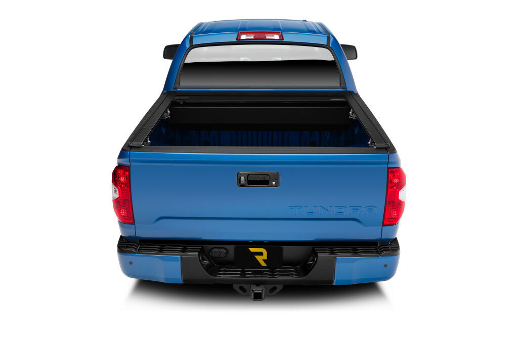 RetraxOne XR Retractable Tonneau Cover - Matte One Piece Polycarbonate Construction - 2007-2021 Toyota Tundra Regular/Double Cab 6' 6" Bed without Deck Rail System without Stake Pockets