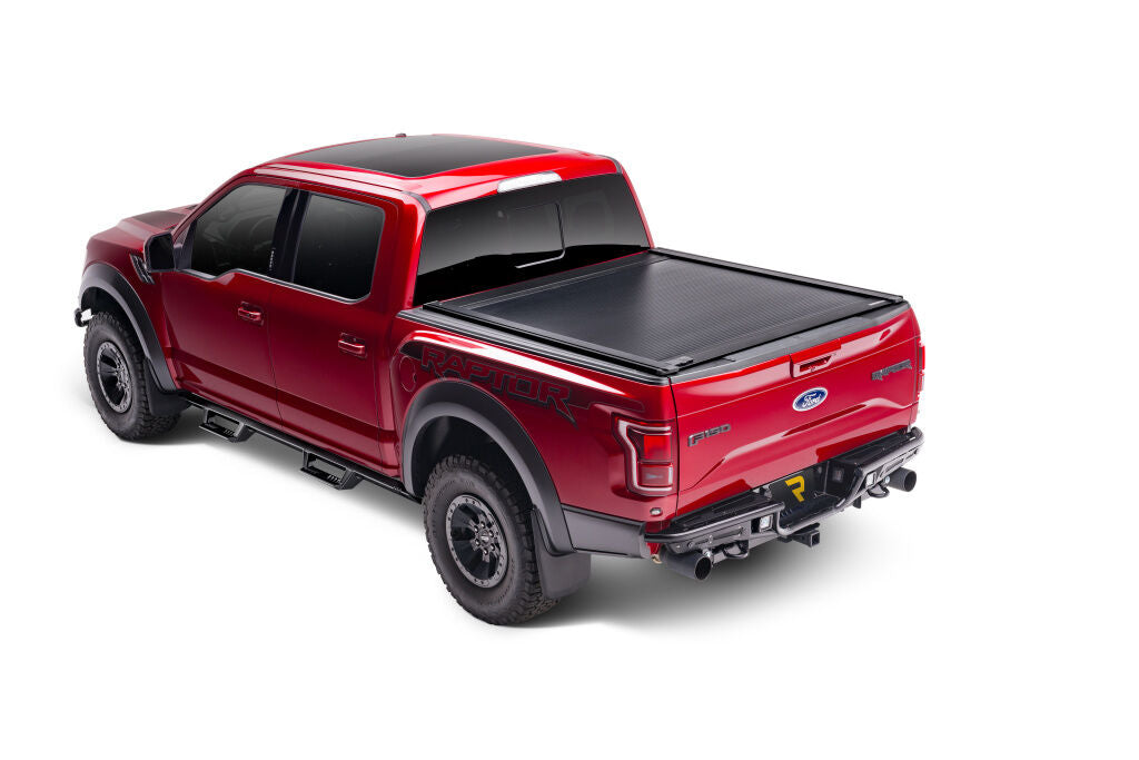 RetraxOne XR Retractable Tonneau Cover - Matte One Piece Polycarbonate Construction - 2019-2027 (New Body Style) Ram 5' 7" Bed without RamBox without Multifunction Tailgate without Stake Pockets