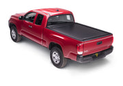 RetraxOne MX Retractable Tonneau Cover - Matte One Piece Polycarbonate Finish - 2016-2023 Toyota Tacoma Double Cab 5' Bed without Stake Pockets without Trail Special Edition Storage Boxes
