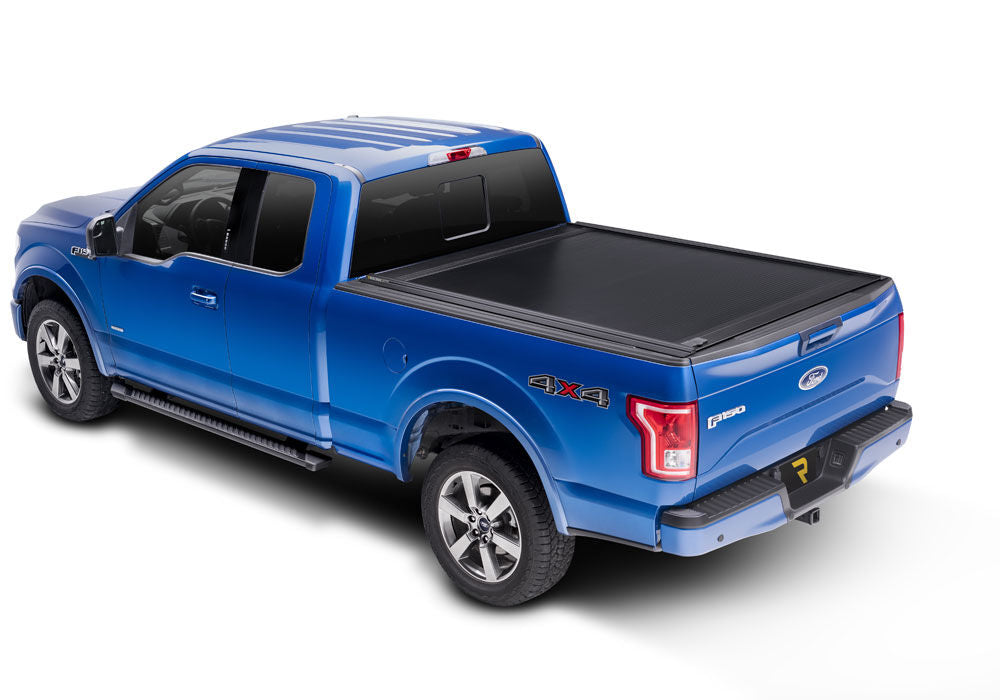 RetraxOne MX Retractable Tonneau Cover - Matte One Piece Polycarbonate Finish - 2015-2020 Ford F-150 5' 7" Bed without Stake Pockets