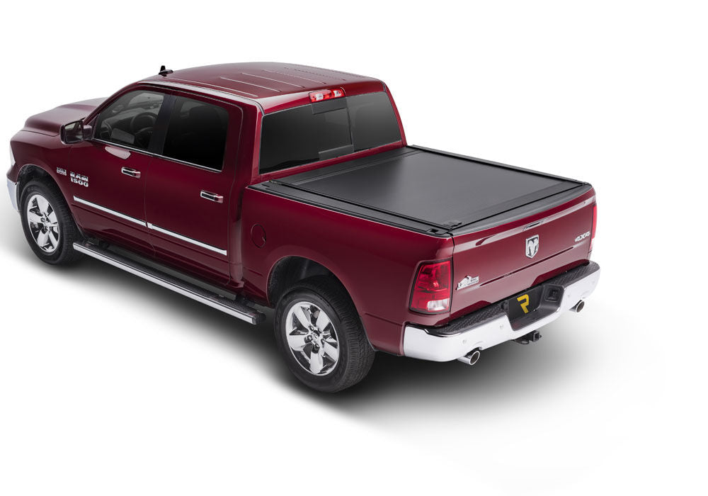 RetraxONE MX Retractable Tonneau Cover - Matte One Piece Polycarbonate Finish - 2019-2027 (New Body Style) Ram 5' 7" Bed with RamBox with or without Multifunction Tailgate without Stake Pockets
