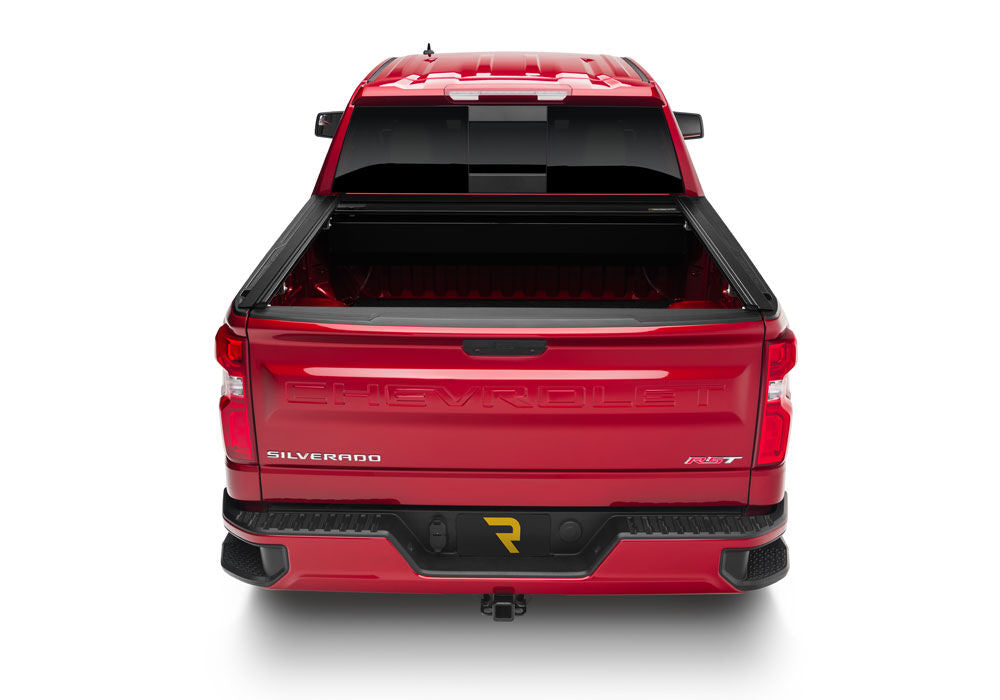 RetraxOne MX Retractable Tonneau Cover - Matte One Piece Polycarbonate Finish - 2019 (New Body Style)-2026 Chevy Silverado/GMC Sierra 1500 6' 7" Bed without Stake Pockets - Standard Rails