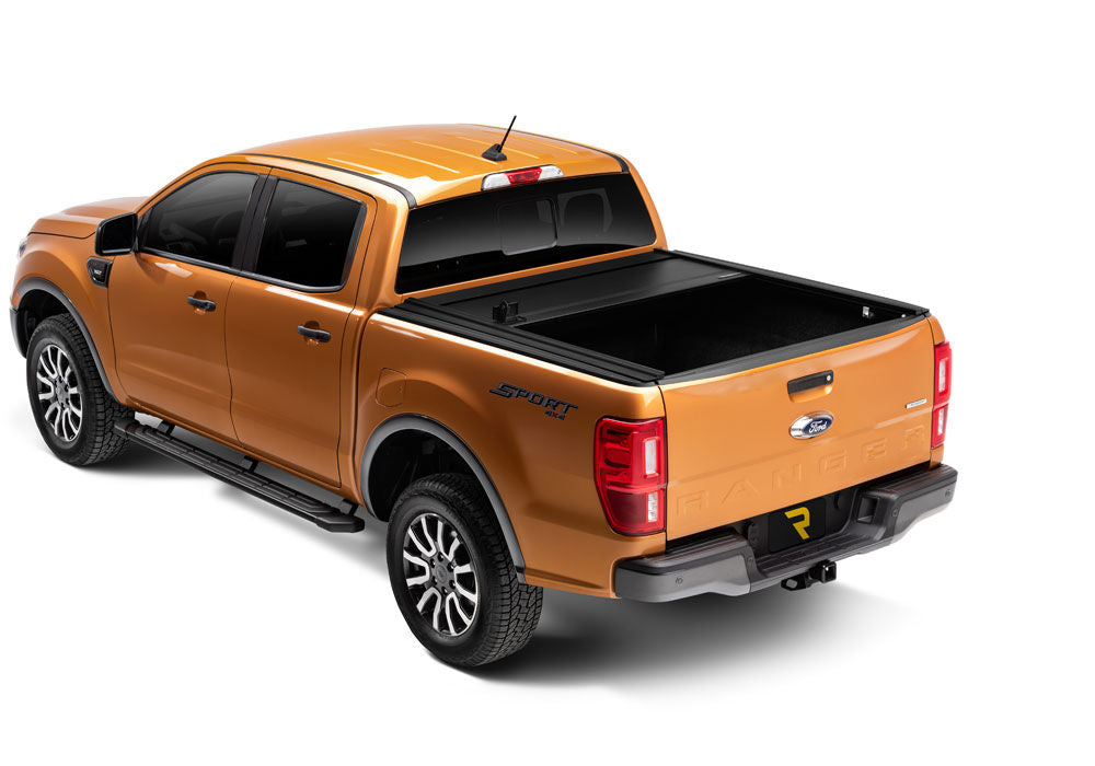 RetraxOne MX Retractable Tonneau Cover - Matte One Piece Polycarbonate Finish - 2019-2023 Ford Ranger 6' Bed without Stake Pockets